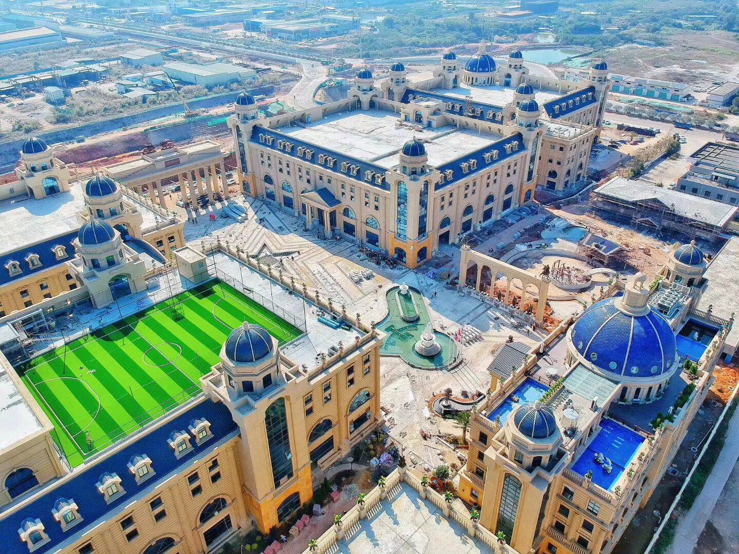 惠州歐美城樓頂球場